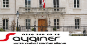 SAYGINER | Yeminli | Tercüme Bürosu, Yeminli Çevirmen. Notary Public Certified Sworn Translation Services.