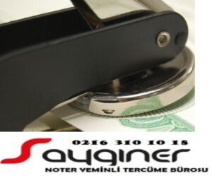 SAYGINER | Yeminli | Tercüme Bürosu, Yeminli Çevirmen. Notary Public Certified Sworn Translation Services.